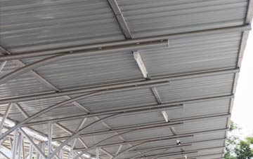 installing Bland Hill metal roofing